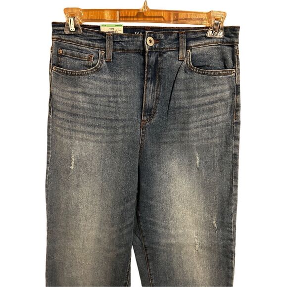 INC High Rise Core Denim Indigo Straight Jeans Women’s Size 8/29 NWT - Picture 2 of 10